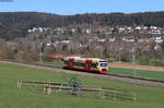 VT 233 als HzL 69824 (Singen(Htw)-Tuttlingen) bei Möhringen 23.4.21