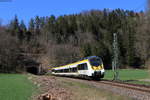 3442 205 als RE 17647 (Stuttgart Hbf-Rottweil) bei Talhausen 25.4.21