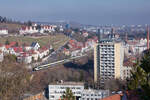 Hamsterpärchen als RE14 Stuttgart-Freudenstadt/Rottweil am 25.01.2022 im Stuttgarter Norden.