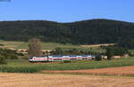 147 553-2 mit dem IC 2382 / RE 52382 (Singen(Htw) - Stuttgart Hbf) bei Rietheim 24.7.22