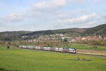 Tz 4104 mit dem IC 282 (Singen(Htw)-Böblingen) in Möhringen (30.04.23)
