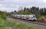4010 108 als IC 485 / RE 50485 (Stuttgart Hbf - Zürich HB / Singen) bei Rottweil 26.4.25
