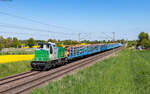 580 010 mit dem DGS 95067 (Horb Heiligenfeld - Horb) bei Eutingen 10.5.25