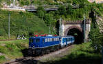 115 261 mit dem SVG 1829 (Stuttgart Hbf - Konstanz) in Rottweil 14.6.26
