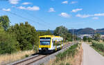 VT 235 als SWE 69837 (Rottweil - Immendingen) bei Weilheim 8.8.26
