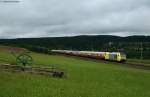 223 012-6 mit dem TEE 5464 (Schaffhausen PB-Cheb(Eger)) bei M�hringen 15.8.10