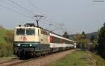 181 211-4  Lorraine  mit dem IC 181 (Frankfurt(Main) Hbf-Z�rich HB) bei Neufra 22.4.11