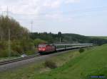 181 207 mit IC 181 von Stuttgart nach Z�rich HB     Aufgenommen am 23.04.2011