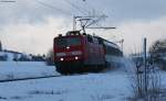 181 212-2 mit dem IC 181 (Frankfurt (Main) Hbf-Z�rich HB) bei Rietheim 30.12.11