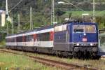 Die 181 201-5 zieht den IC 281 von Stuttgart nach Z�rich durch Engen am 07.09.2012 Nettes Highlight!!