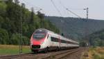 ETR 610 107-0 als Mess LPFT-T 92530 (Stuttgart Hbf - Singen (Htw) bei Gr�nholz 24.7.13