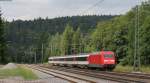 101 069-3 mit dem IC 187 (Stuttgart Hbf-Z�rich HB) in Hattingen 28.7.13