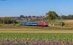 111 036 mit dem SVG20058 (Freudenstadt Hbf - Eutingen) bei Eutingen 26.9.23
