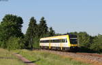 612 072-8 als RB 22373 (Eutingen im Gäu-Villingen(Schwarzw)) bei Villingen 19.6.19