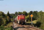 294 613-5 mit dem GC 68441 (Karlsruhe Raffinerie-Rammelswiesen) bei Villingen 17.9.19