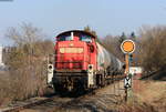 294 854-5 mit dem GAGC 60244 (Villingen(Schwarzw)-Rammelswiesen) bei Villingen 26.3.21