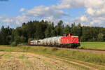 212 323-0 und 212 093-9 mit dem Bauz 92022 (Rottweil – Hausach) bei Deißlingen 28.7.21