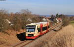 VT 240 als HzL 69730 (Rottweil-Villingen(Schwarzw)) bei Deißlingen 9.11.21