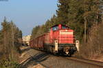 294 876-8 mit dem EZK 55297 (Villingen(Schwarzw) - Deißlingen) bei Marbach 7.3.22