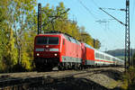 05.10.2018 Streckenabschnitt Uhingen 120 113-6 & 101 139-4 am IC 2264