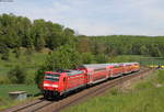 146 208-4  RAB Team  mit der RB 19295 (Geislingen(Steige)-Ulm Hbf) bei Urspring 23.5.19