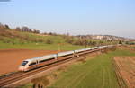 412 004-3 als ICE 592 (München Hbf-Erfurt Hbf) bei Uhingen 2.4.20