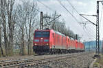 DBC Lokzug 185 060-1,152 142-6,185 319-1 & 185 296-1 bei Uhingen 20.03.2020