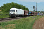 PTC 223 157-9 mit leerem Kohlezug bei Ebersbach 08.05.2020