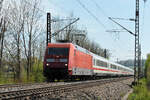 DB 101 111-3 an einem IC bei Uhingen 16.04.2020