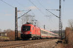 ÖBB 1116 191-8 mit dem damaligen IC 118, heute ICE 118 05.03.2022