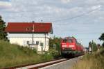 225 803-6 und 017-3 mit einem ler bei Tannhausen 16.8.11