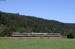 VT 43 und VT 42 als HzL87625 (Sigmaringen-Blumberg Zollhaus) bei Möhringen 11.8.19