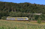 612 129-6 als RE 22320 (Ulm Hbf-Donaueschingen) bei Immendingen 20.8.20