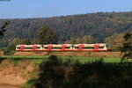VT 247, VT 237 und VT 244 als HzL 69890 (Immendingen-Sigmaringen) bei Tuttlingen 9.10.21