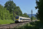 8442 303 (Bombardier Talent 2) unterwegs bei Bempflingen.