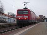 Noch ein kurzes Stckchen, dann hat die Neckar Alb Bahn ihr Ziel erreicht.