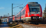 S-Bahn Stuttgart BR430 023 unterm wunderschönen blauen Himmel.