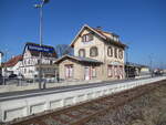 Bahnhof Dettingen (Teck) am 03.03.2026