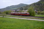 Die Schienenbusse der RAB-Classics waren am 4.Mai 2019 auf der Zollernalbbahn unterwegs nach Munderkingen zum DING-Erlebnistag.