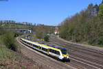 8442 301 als RB 19621 (Bruchsal-Stuttgart Hbf) in Maulbronn West 11.4.20