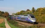 TGV 4726 als TGV 9571 (Paris Est-Stuttgart Hbf) bei Ellental 12.10.15