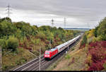 Nachschuss auf 101 037-0 als IC 2218 (Linie 30) von Stuttgart Hbf nach Hamburg-Altona, der bei Markgröningen bzw.