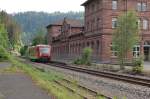 Die Kulturbahn am 28. Mai 2015 im alten Bahnhof Calw. Sieht aus, als hätte Sie dort gehalten! ;)