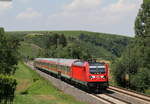 147 012-8 mit der RB 19973 (Heilbronn Hbf-Stuttgart Hbf) bei Lauffen 18.7.18