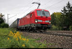 KLV-Zug mit 193 341-5 (Siemens Vectron) DB fährt in Asperg auf der Bahnstrecke Stuttgart–Würzburg (Frankenbahn | KBS 780) Richtung Kornwestheim.