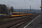 S41 auf dem Weg nach Heilbronn beim Verlassen von Neckarelz am 4.1.2019 