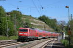 112 169-8 mit der RB 19119 (Neckarsulm-Stuttgart Hbf) in Nordheim 25.4.19