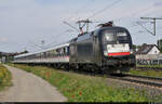 182 526-4 (Siemens ES64U2-026) unterwegs in Tamm am letzten Einsatztag der TRI-Züge.