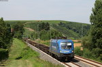 182 911-8 mit einem leeren Containerzug bei Lauffen 16.8.16