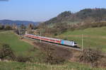 185 689-7 mit dem RE 88671 (Stuttgart Hbf-Nürnberg Hbf) bei Mittelrot 2.4.20